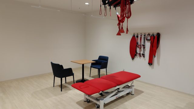 画像：完全予約制で個別スペース完備